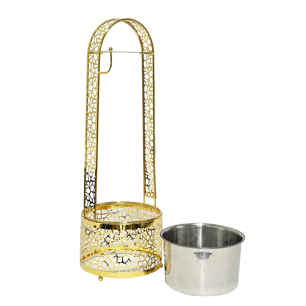 Gold Hookah Charcoal Basket