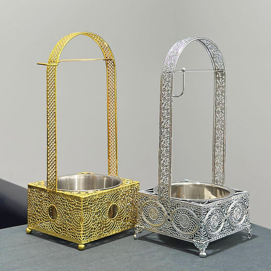Square Medium Hookah Carbon Basket