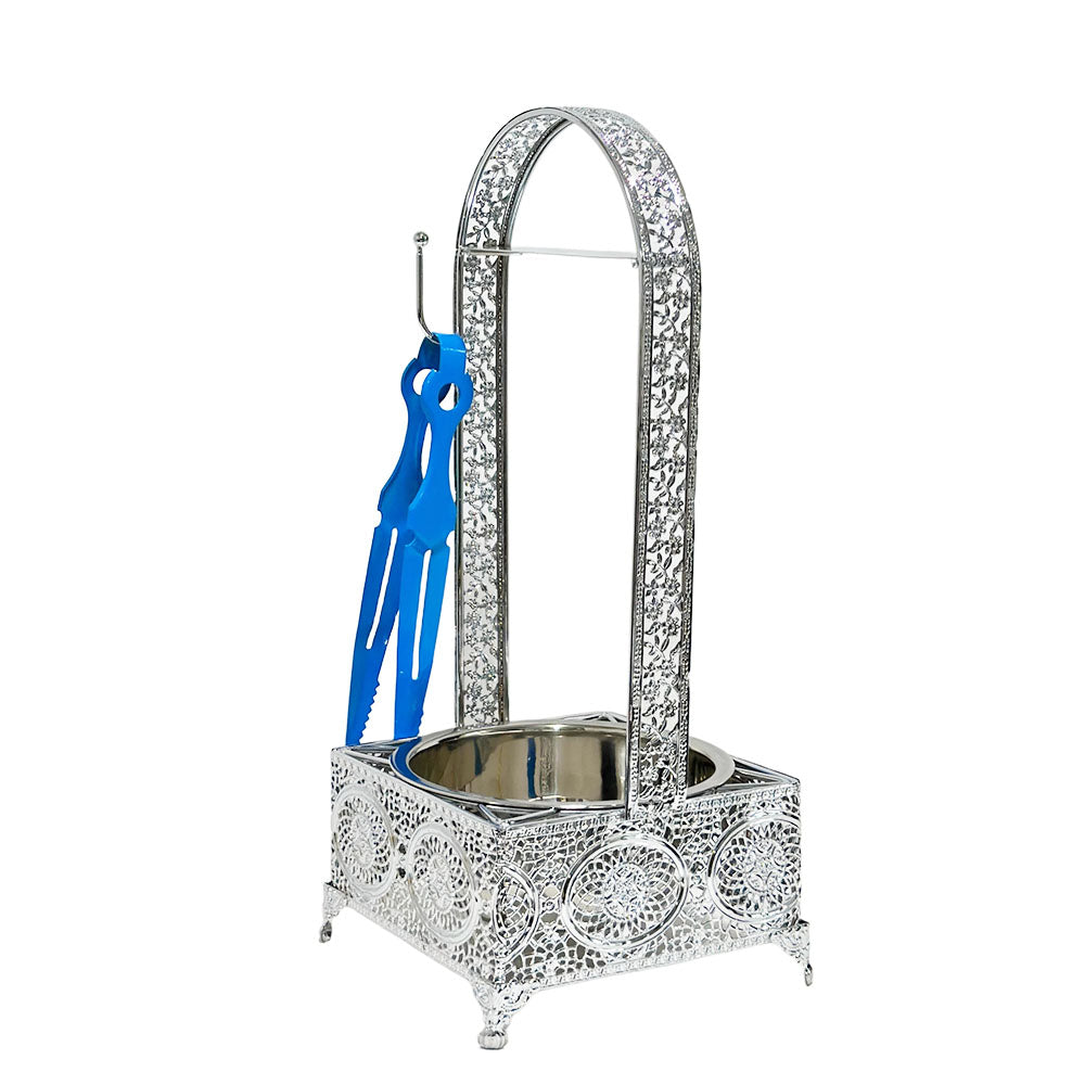 Square Medium Hookah Carbon Basket