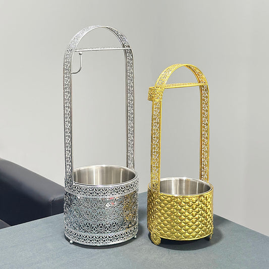 Square Medium Hookah Carbon Basket