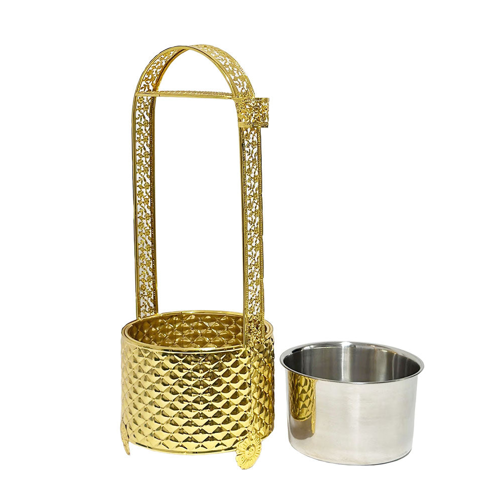 Square Medium Hookah Carbon Basket