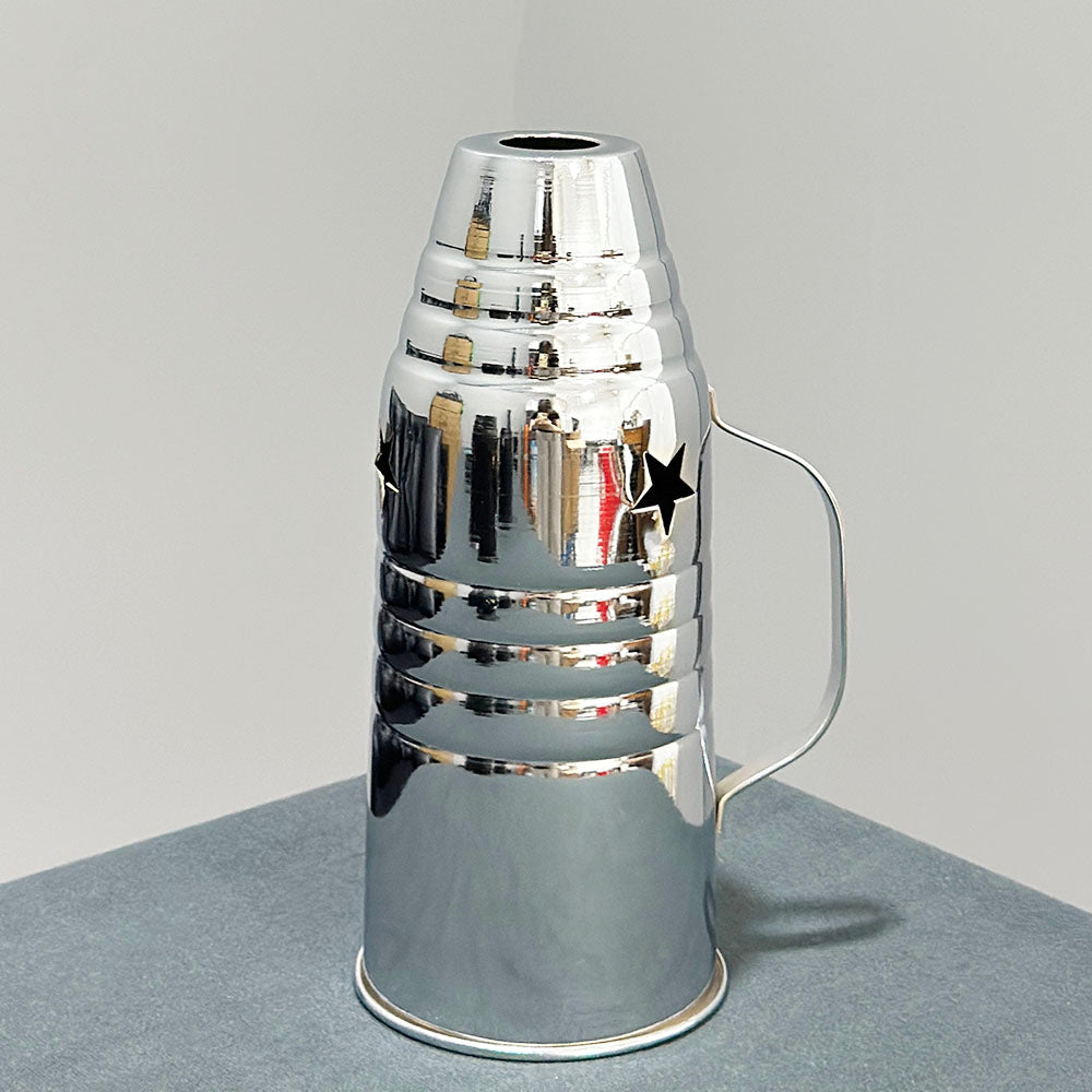 Silver Star Hookah Wind Cover With Handle