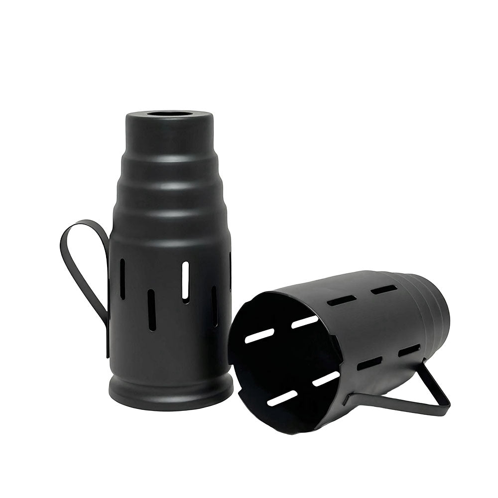Black Hookah Wind Cover With Handle