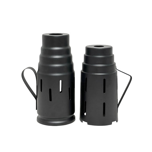 Black Hookah Wind Cover With Handle