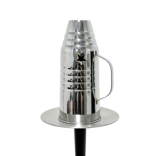 Silver Star Hookah Wind Cover With Handle
