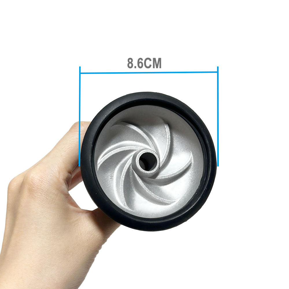 Gray Silicone Hookah Bowl