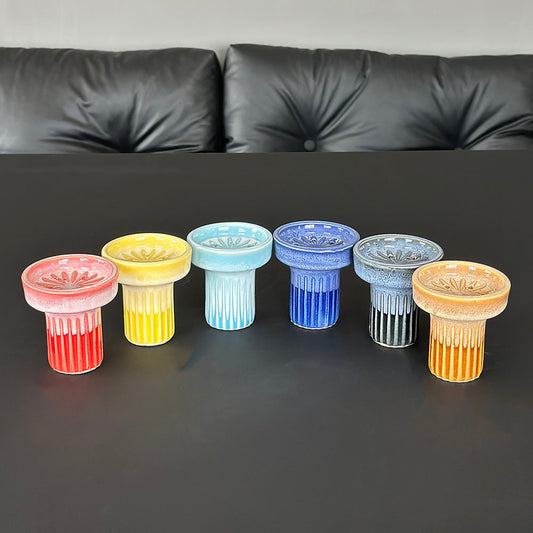 6 Colors Ceramic Hookah Bowl