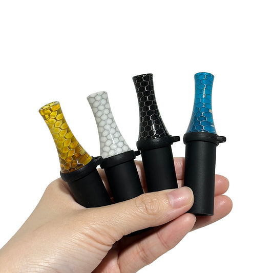 Resin Silicone Honeycomb Hookah Mouthpiece