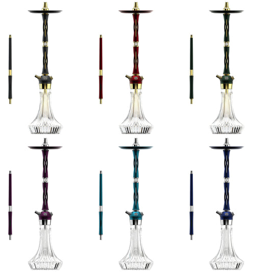 Aluminum Alloy Blade Hookah LE 2 Hookah Set