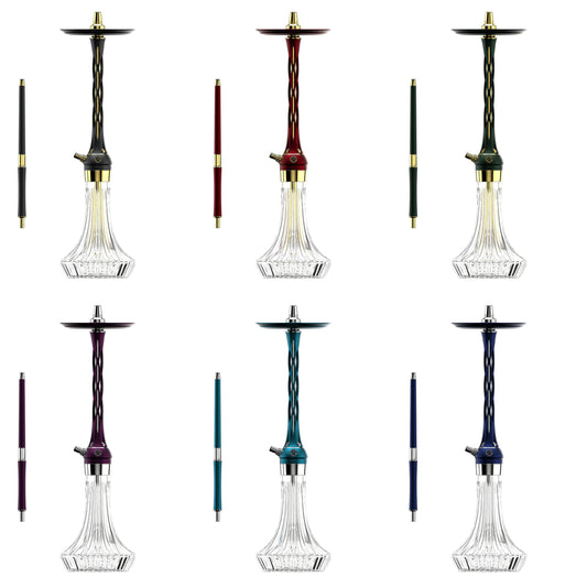 Aluminum Alloy Blade M2 Hookah Set