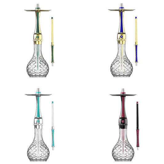 55CM Stainless Steel Maxx Royal Hookah Set